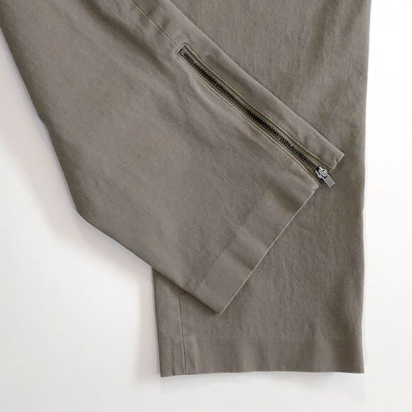 Eddie Bauer Blakeley Ankle Zip Pants Sz 14 Brown - Picture 4 of 10